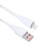 Solight lightning kábel, USB 2.0 A konektor - Lightning konektor, silikón, 1m - obrázok 1