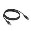 Solight USB-C 3.1 kábel, USB-C konektor - USB-C konektor, silikón, 1m - obrázok 2