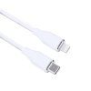 Solight USB-C/Lightning kábel, USB-C konektor - Lightning konektor, silikón, 1m - obrázok 1