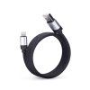 Solight magnetický Lightning kábel, USB 2.0 A konektor - Lightning konektor, 1m - obrázok 2