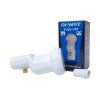 DI-WAY LNB SINGLE 0,1 dB WHITE LEOPARD LINE - obrázok 1