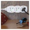 Prodlužovací kabel 5 zásuvek 2m, bílý - obrázok 2