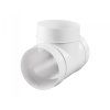 Odbočka T 90° VENTS 131 - 100mm PVC - obrázok 1