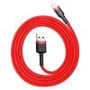 Baseus Cafule USB Lightning kábel 2,4 A 1 m (čierny + červený) - obrázok 1