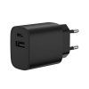 Solight USB-A+C fast charger 20W - obrázok 1