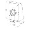 Ventilátor VENTS VCN 100 venkovní - obrázok 5