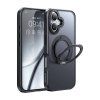 McDodo PC-4930 MagSafe case for iPhone 16 with stand (black) - obrázok 1
