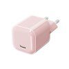 Solight 33W GaN fast charge USB-C adaptér, ružový - obrázok 3