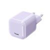Solight 33W GaN fast charge USB-C adaptér, fialový - obrázok 3