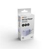 Solight 33W GaN fast charge USB-C adaptér, fialový - obrázok 5