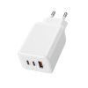 Solight 65W GaN fast charge USB-A + 2x USB-C adaptér - obrázok 3