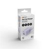 Solight 33W GaN fast charge USB-A + USB-C adaptér, fialový - obrázok 4