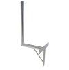 Konzola T-sat 25 cm /  70 cm vzpěra