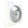 Ventilátor Darkflash DM8 LINE (biely) - obrázok 4
