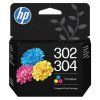 HP 302/304 Tri-colour, B7RT6A