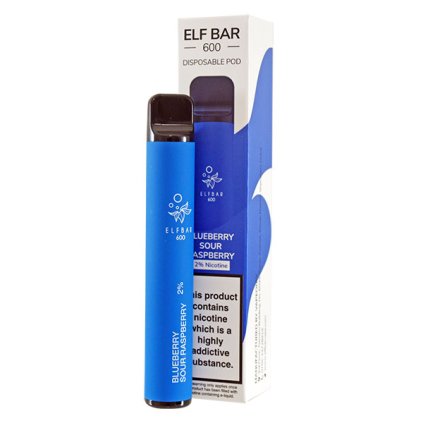 ELF BAR BLUEBERRY SOUR RASPBERRY 20MG PA 72