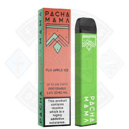 PACHA MAMA DISPOSABLE 20MG FUJI APPLE ICE 72 FL