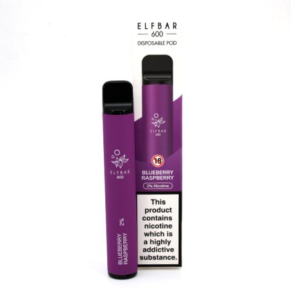 ELF BAR 600 20MG BLUEBERRY RASPBERRY 72