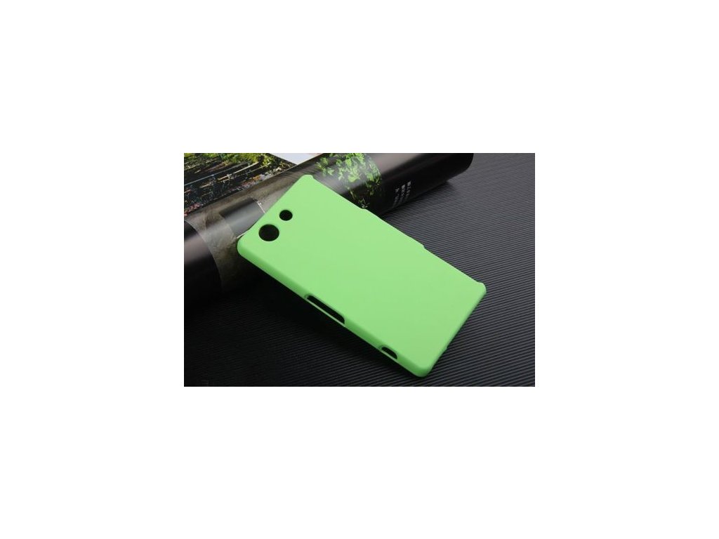 Plastový kryt na Sony Xperia M4 aqua zelený