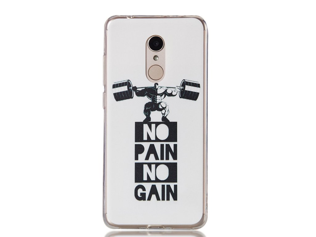 Silikónový kryt (obal) pre Huawei P20 Pro - no pain no gain