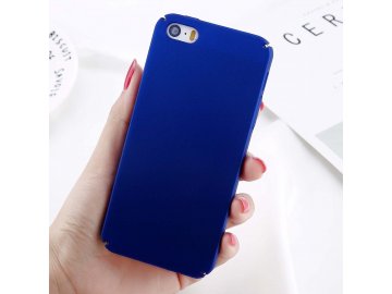 Plastový kryt (obal) pre iPhone 7/8/SE 2020/SE 2022 - modrý matný