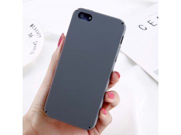 Plastový kryt (obal) pre iPhone 6/6S - šedý matný
