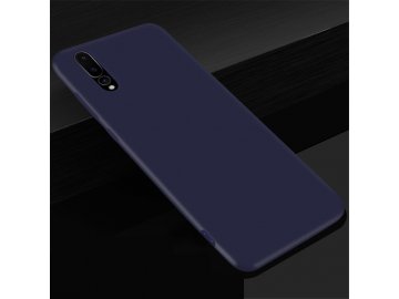 Silikónový kryt (obal) pre Huawei P20 - dark blue (tm. modrý)