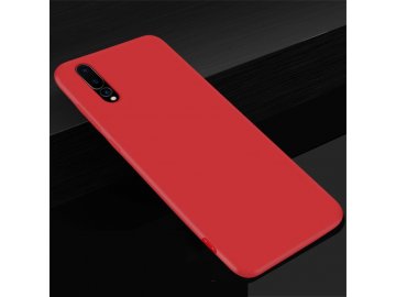 Silikónový kryt (obal) pre Huawei P20 - red (červený)