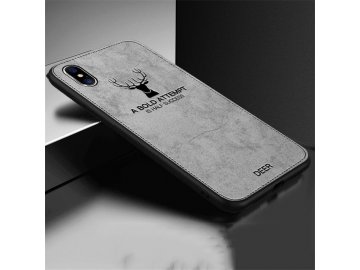DEER zadný kryt (obal) pre iPhone 6 / 6S - šedý