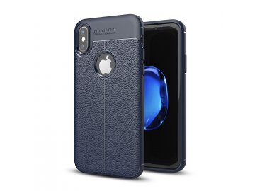 Silikónový kryt Iphone X modrý