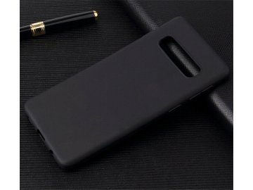 Silikónový kryt (obal) pre Samsung Galaxy M20 - black (čierny)