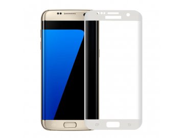 3D tvrdené sklo pre Samsung Galaxy S7 Edge - biele