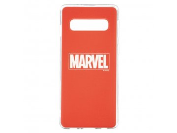 marvel silikónový kryt na samsung s10 červený