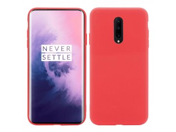 silikónový kryt pre oneplus 7:7pro červený