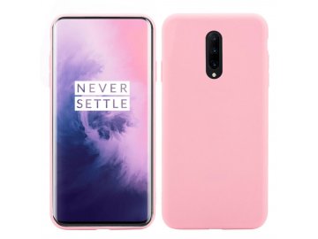 silikónový kryt pre oneplus 7:7pro rzžový