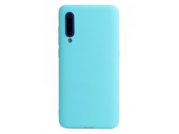 Silikónový kryt (obal) pre Xiaomi Mi 9  - light blue (sv. modrý)