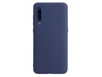 Silikónový kryt (obal) pre Xiaomi Mi 9  - dark blue (tm. modrý)