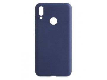 Silikónový kryt (obal) pre Huawei Y6 2019 - tm. modrý