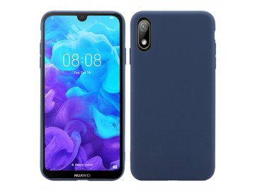 Silikónový kryt (obal) pre Huawei Nova 5 - dark blue (tm. modrý)