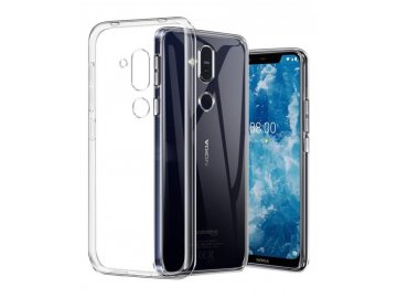 Silikónový kryt (obal) pre Nokia 5.1 - priesvitný