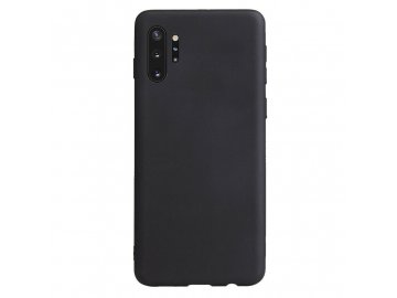 Silikónový kryt (obal) pre Samsung Galaxy Note 10+ (Plus) - black (čierny)