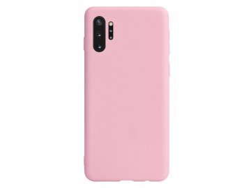 Silikónový kryt (obal) pre Samsung Galaxy Note 10+ (Plus) - pink (ružový)