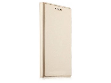 Flip Case (puzdro) pre Samsung Galaxy Note 10+ (Plus) - zlaté - s magnetickým dovieraním