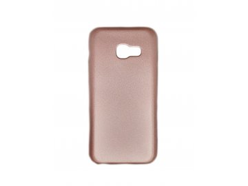 Silikónový kryt (obal) pre Samsung Galaxy A3 2017 - ružovo zlatý