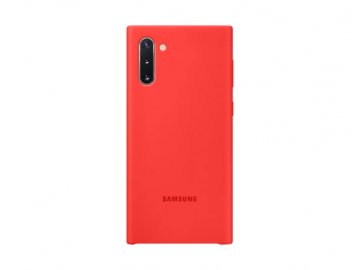 Samsung Silicone Cover kryt na Note 10 červený