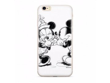 Disney Mickey a Minnie zadný kryt (obal) pre Samsung Galaxy S10 Lite - biely