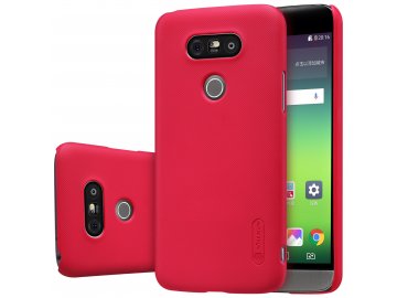 Plastový Nillkin kryt (obal) pre LG G5 - červený (red)