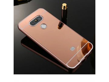 Hliníkový kryt (obal) pre LG G5 - ružový (pink)