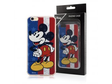 Disney Mickey zadný kryt (obal) pre Samsung Galaxy A21s - s vlajkou