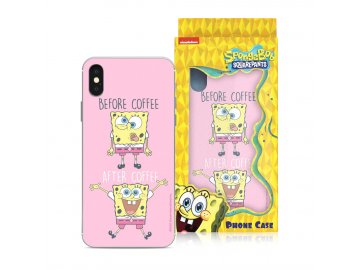 SpongeBob zadný kryt (obal) pre Samsung Galaxy A41 - ružový